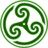 Green Wheeled Triskelion 2 Icon